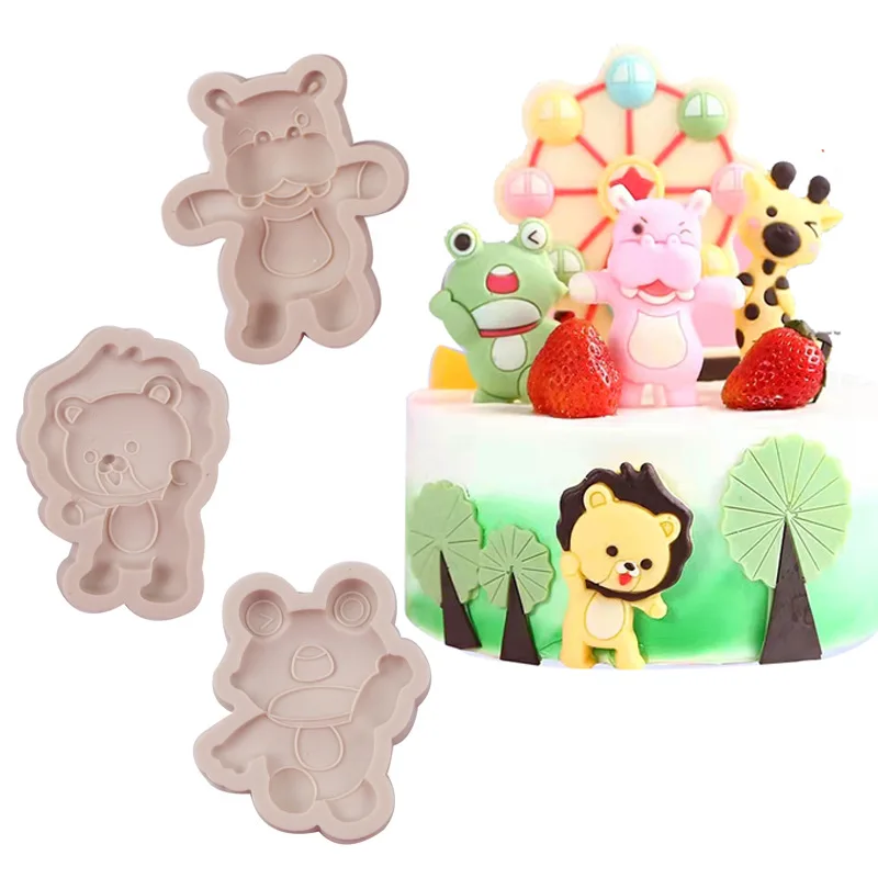 Cute Hippo Silicone Mold For Baking Cooking Tools Pastry Of Cake Decorating Fondant Sugar Kitchen Accessories