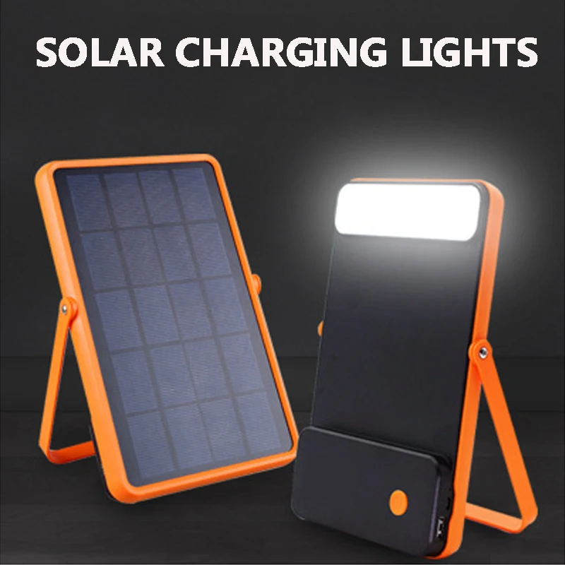 Solar Light Rechargeable Emergency Light Multifunctional Solar Panel Outdoor Lighting Solar Tent Light Camping Lamp