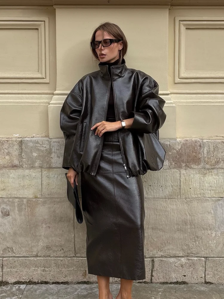 green satin dress women Hey Girl Long Satin Cowl Neck Dress Forest Green main image 1