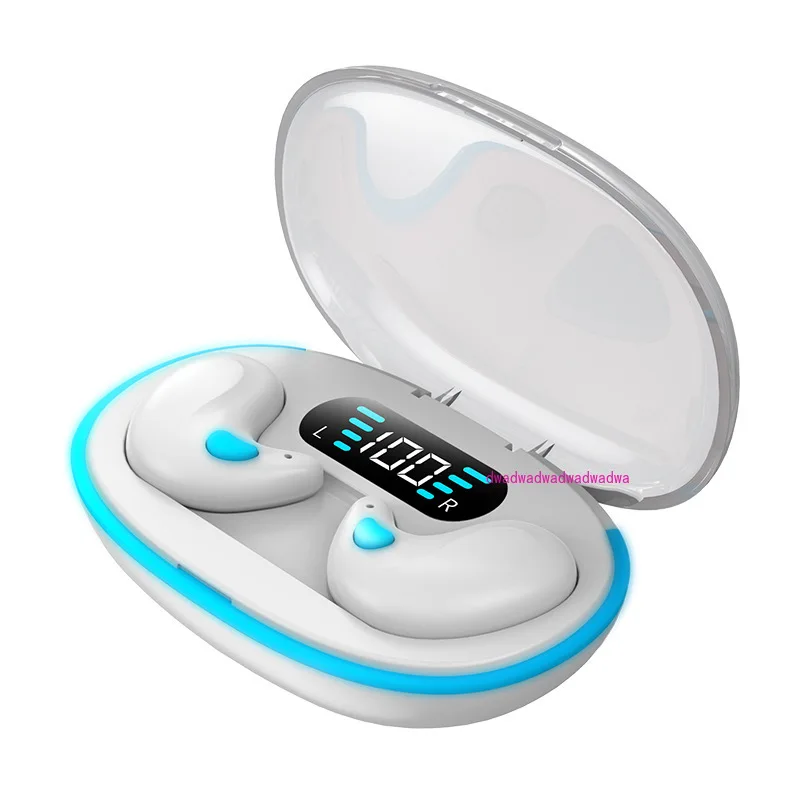 

X55 wireless bluetooth headset sleep mini noise reduction digital display private mode touch new Huaqiangbei headset invisible