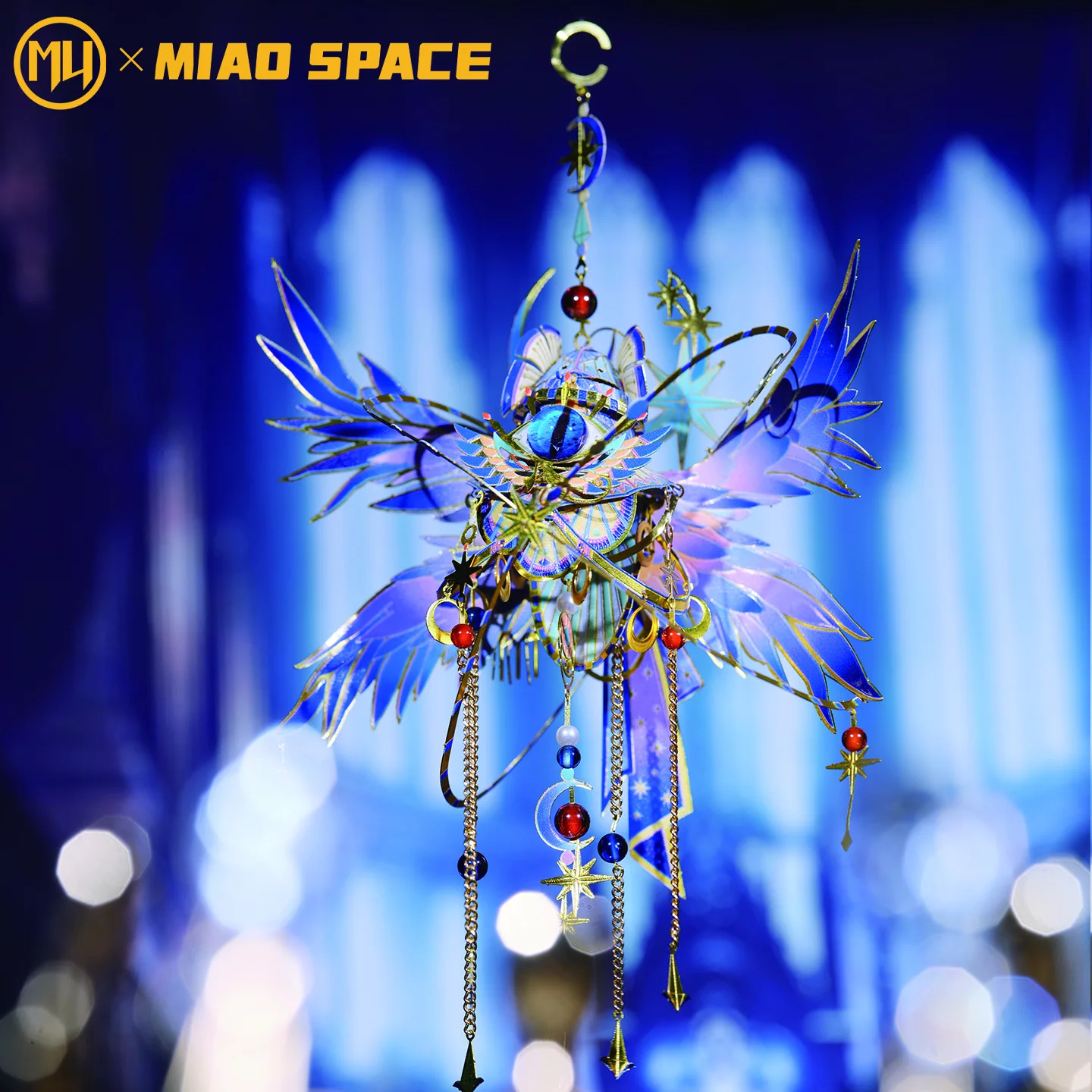 MU de serie Divine Eye3D metalen puzzel DIY handgemaakte Brain Teaser speelgoed bureau kantoor decor stress cadeau voor vriendin