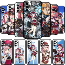 Genshin Impact Charlotte Lens of Verity Cryo 4 Stars Phone Case for SAMSUNG Galaxy A54 53 52 51 F52 A71 Note20 Ultra S23 M30 M21