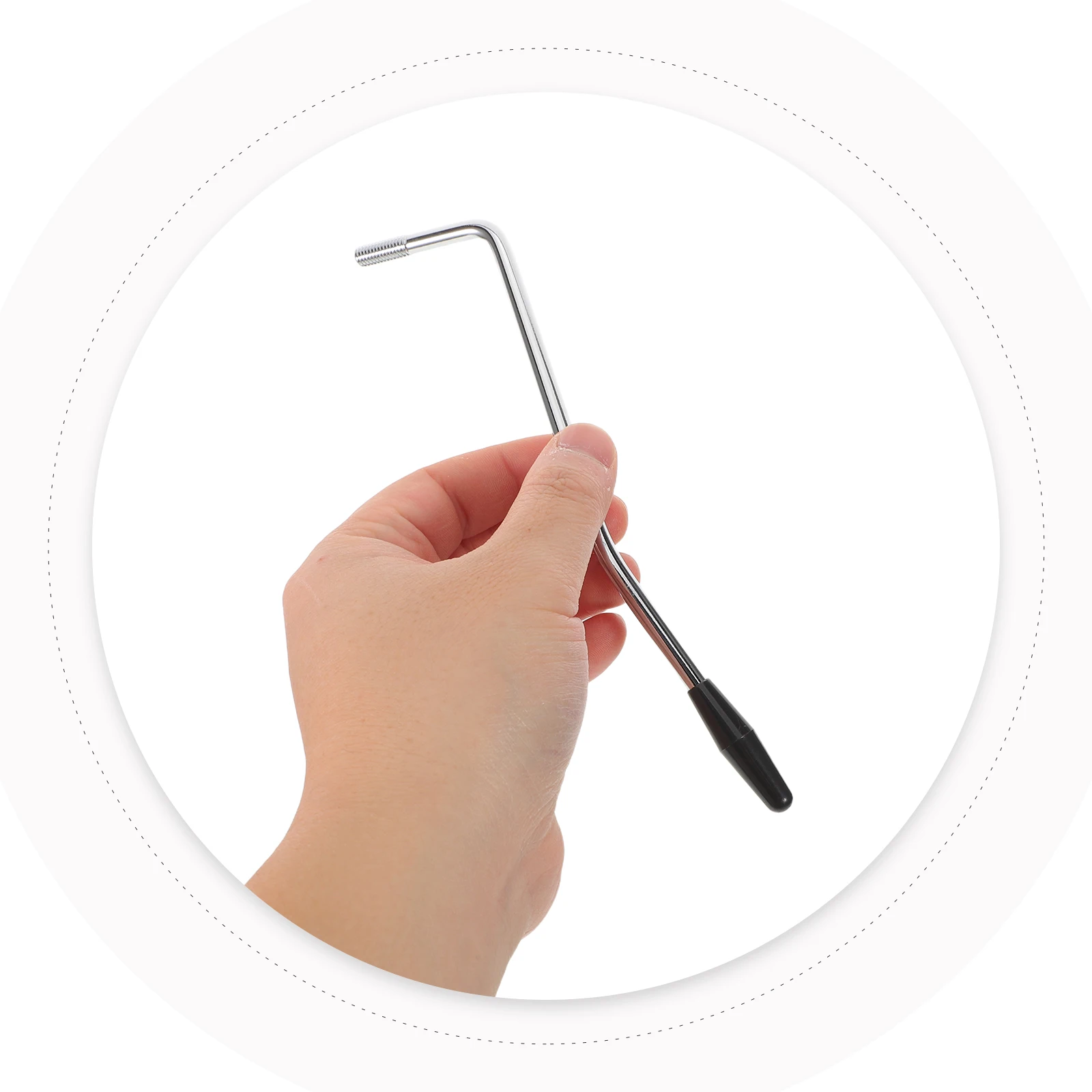 2 قطعة ملحقات الغيتار الكهربائي ذراع اهتزاز معدني M5 M6 موضوع استبدال شريط الضربة لضبط مستقرة ذراع الاهتزاز المتين #1