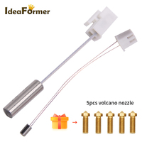 Heating Cartridge Thermistor Temperature Sensor NTC 3950  Volcano Nozzle For 3D printer Artillery Sidewinder X1 X2 /Genius Pro