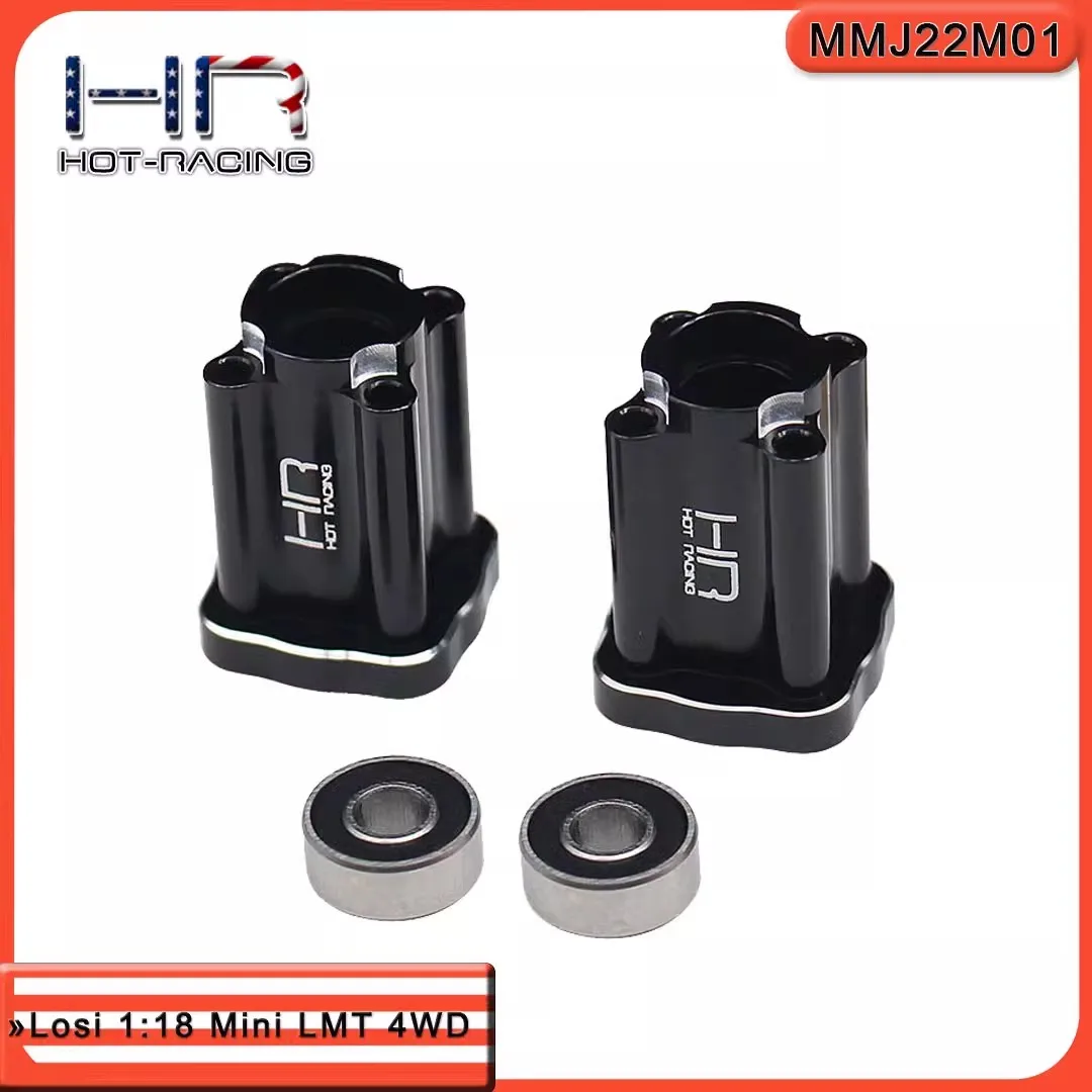 HR Losi 1:18 Mini LMT 4WD aluminum alloy enlarged bearing rear cup