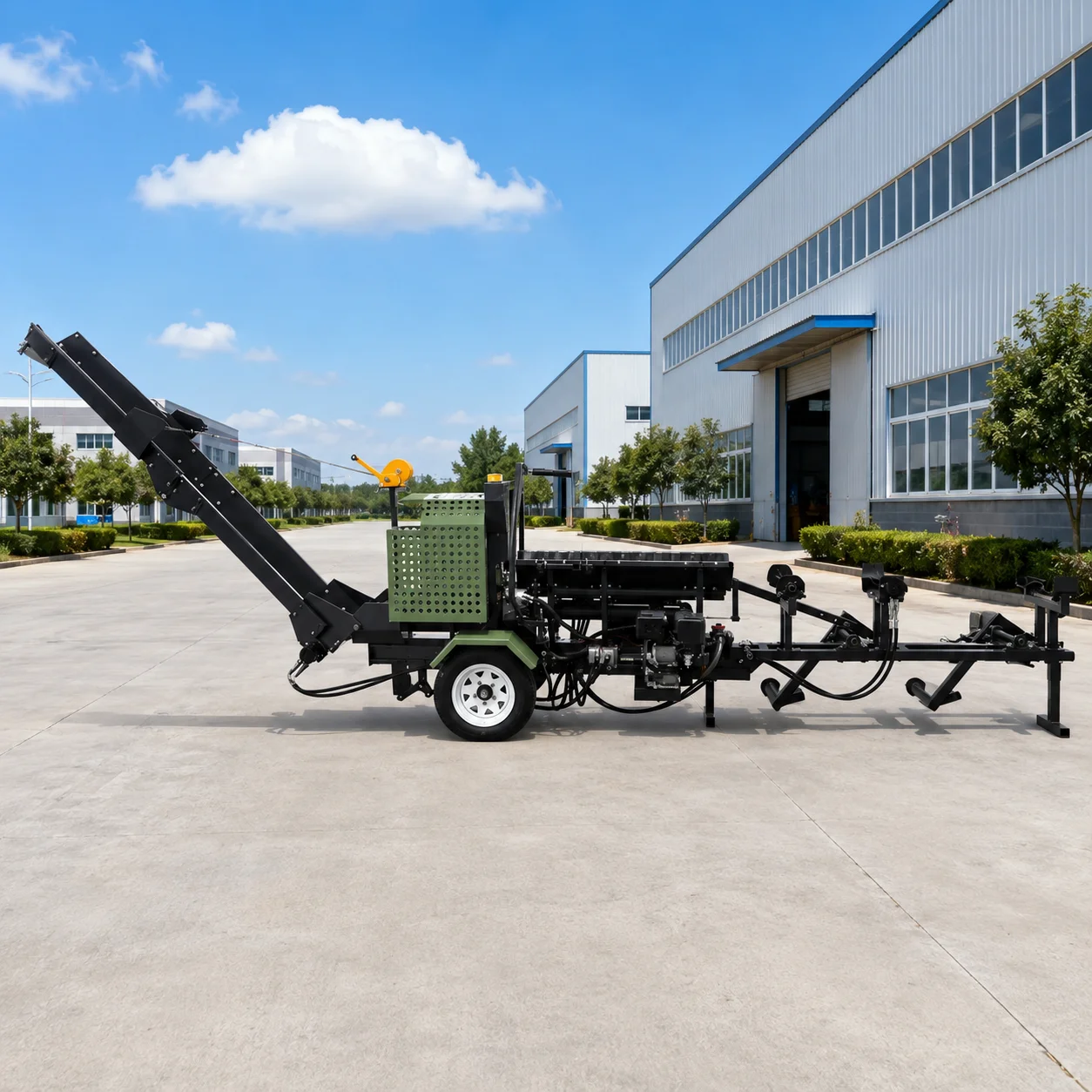 

Hot Selling Vertical Horizontal Hydraulic Wood Splitter Quick Log Cutting Machine for Farm Use