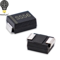 20pcs SS56 SMC SMB SMA SK56 SMD SS560 5A 60V DO-214AB Schottky diode