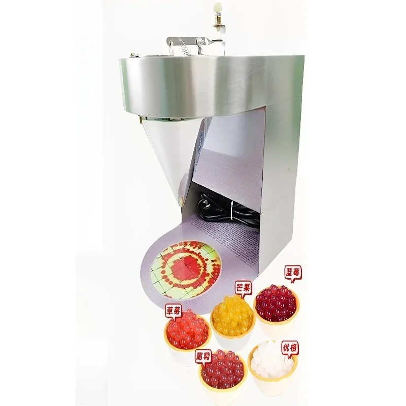 Commercial Fruit Juice Popping Boba Maker / Small Jelly Ball Bubble  Making Machine / Popping Boba Molding Machine