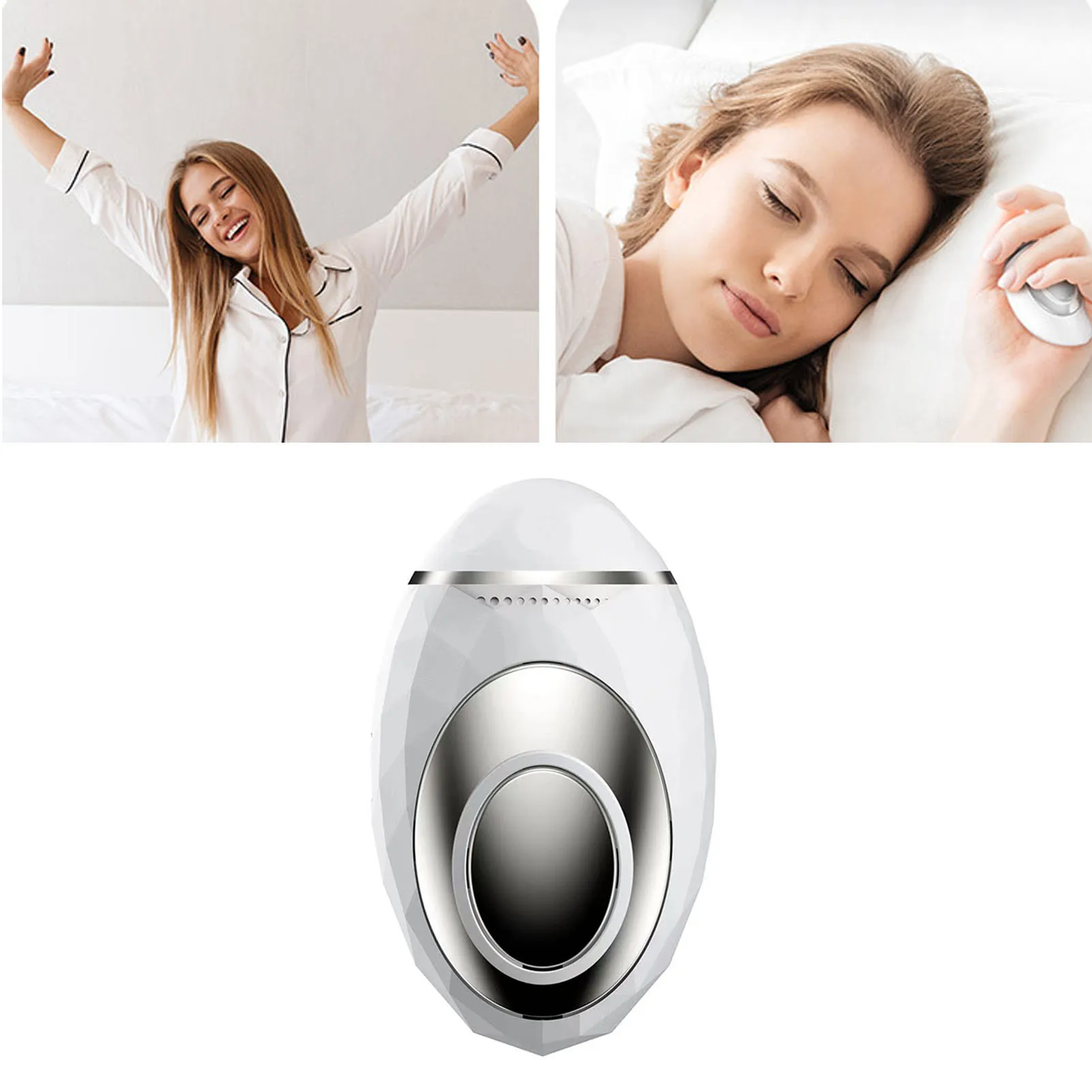 

Sleep Aid Device Handheld Sleeping Aid 15 Gear Smart Sleep Instrument Anxiety Depression Relief Ergonomic Sleep Instrument