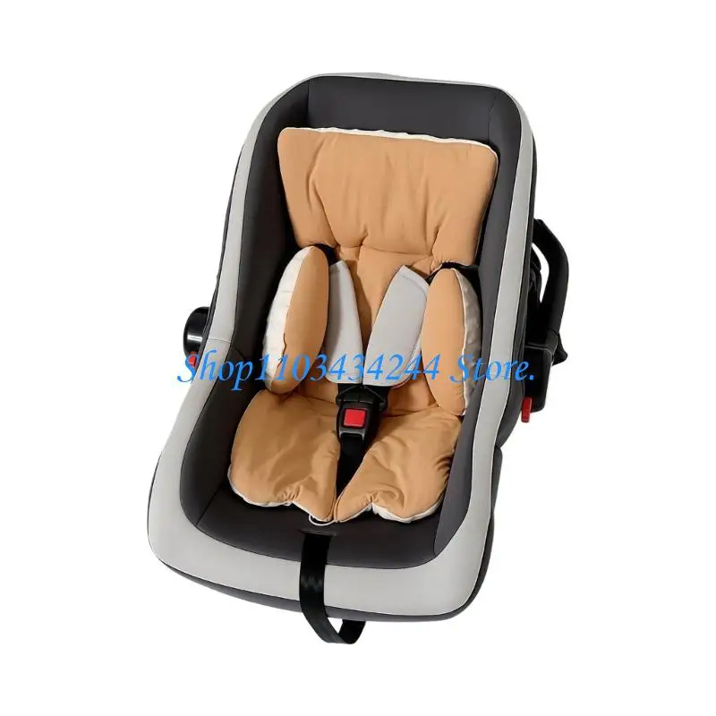  Double Sided Infant Pram Pad Plush Fabric Comfortable Baby Carry Cushion