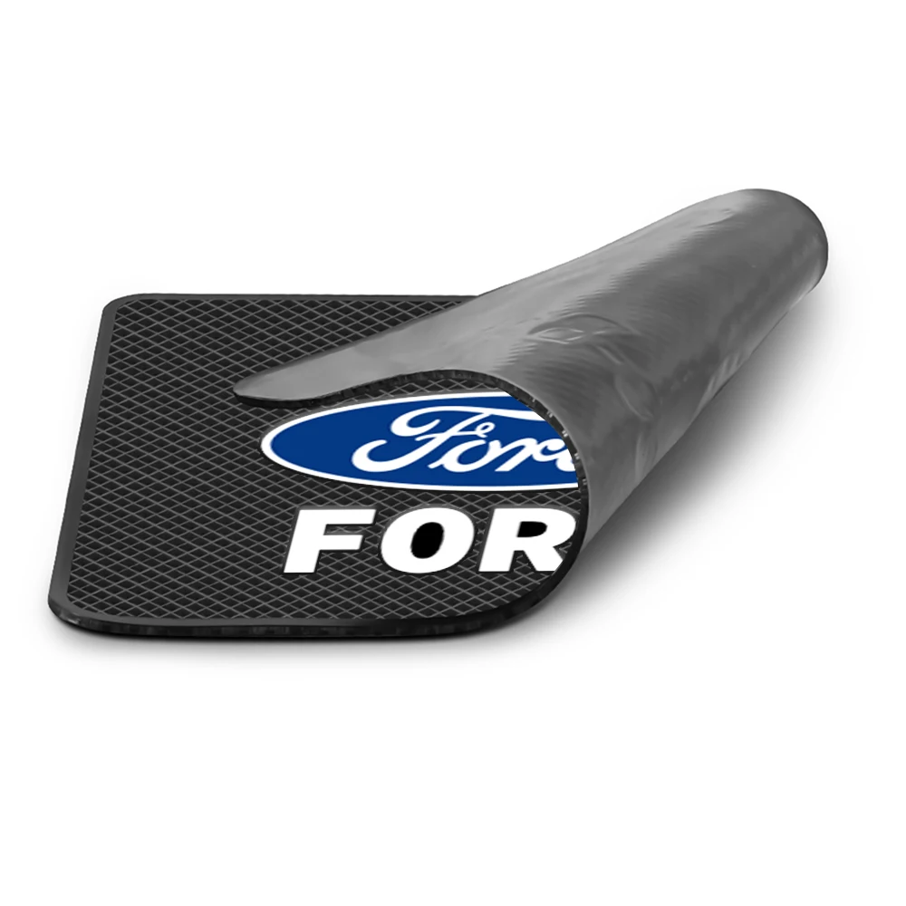 Car Silicone Dashboard Center Console Anti-slip Mat Phone Glasses Holder Pad Accessories For Ford Focus Mk2 MK3 MK7 MK4 Explorer view 5