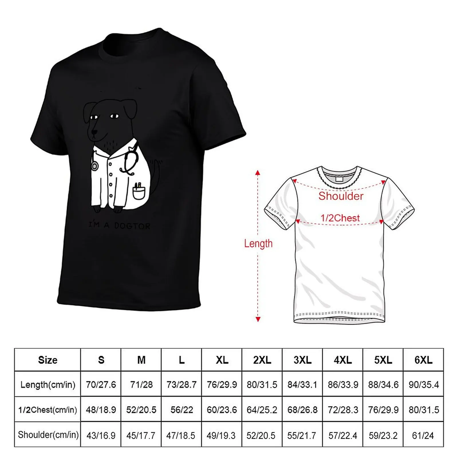 Dogtor T-Shirt Labor Work Casual T-Shirt