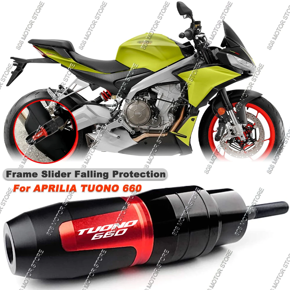 

For Tuono 660 tuono 660 Motorcycle CNC Accessoires Falling protection Exhaust Slider Crash