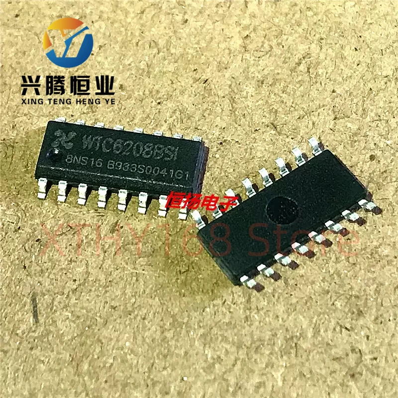 2pcs WTC6208BSI SOP16 Capacitive touch sensing IC New Original