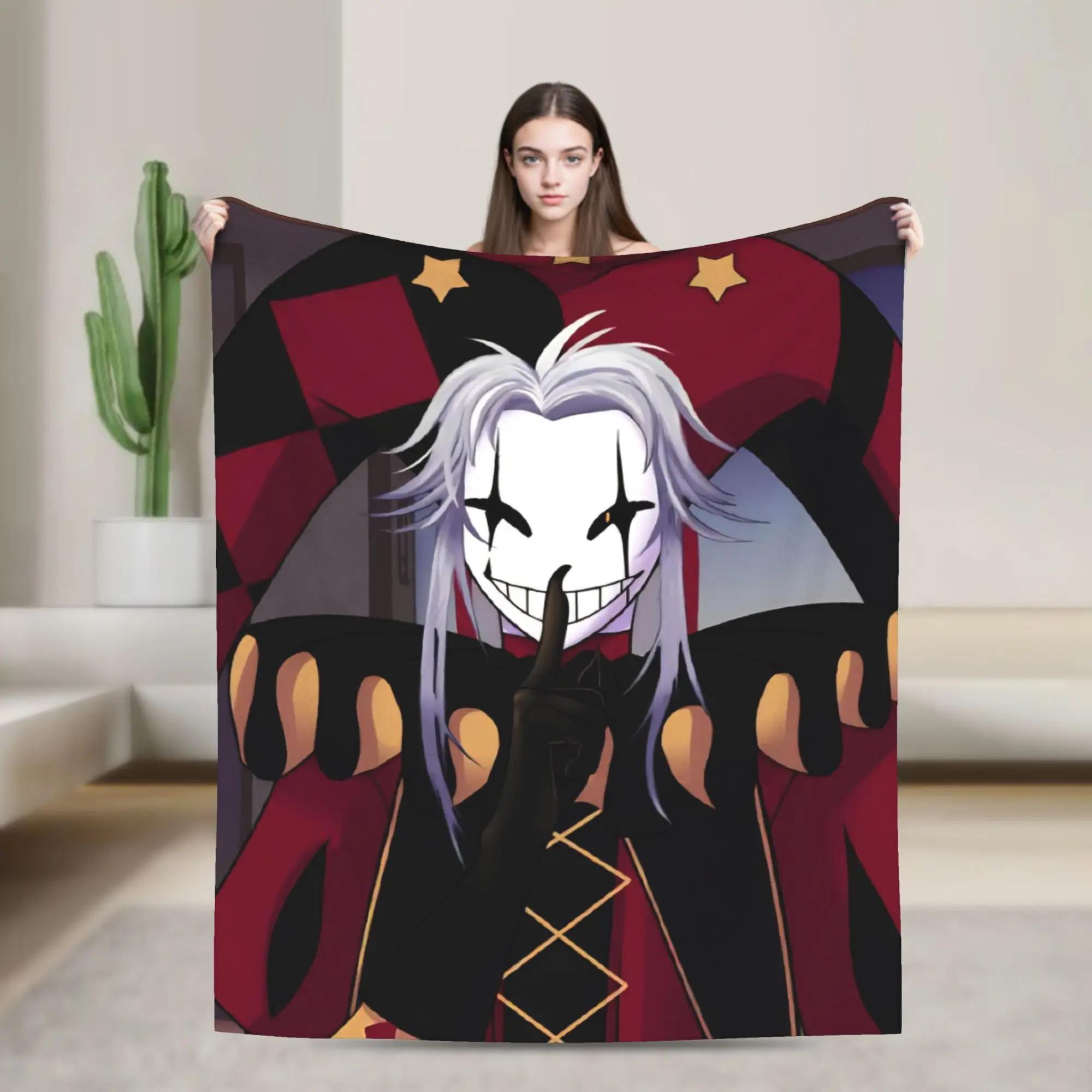 Super Soft The Freak Circus Throw Blanket Premium Fleece Flannel Lightweight  Bed Blanket Cozy Plush Blankets All Season Use