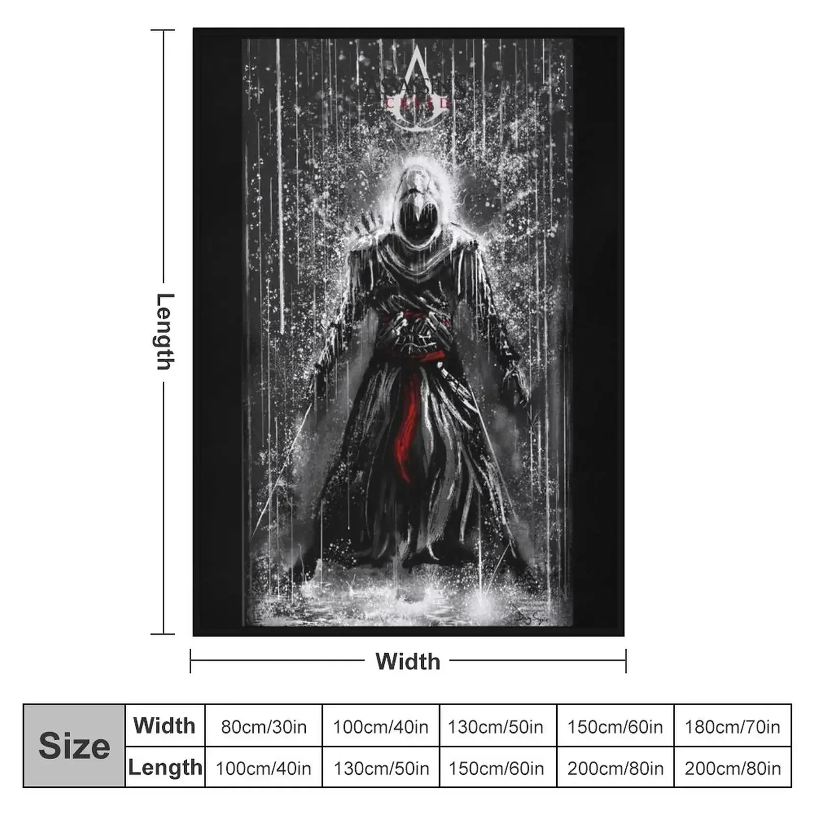 Assassin’s Creed The Stand Throw Blanket heavy to sleep Baby Soft Plush Plaid Blankets