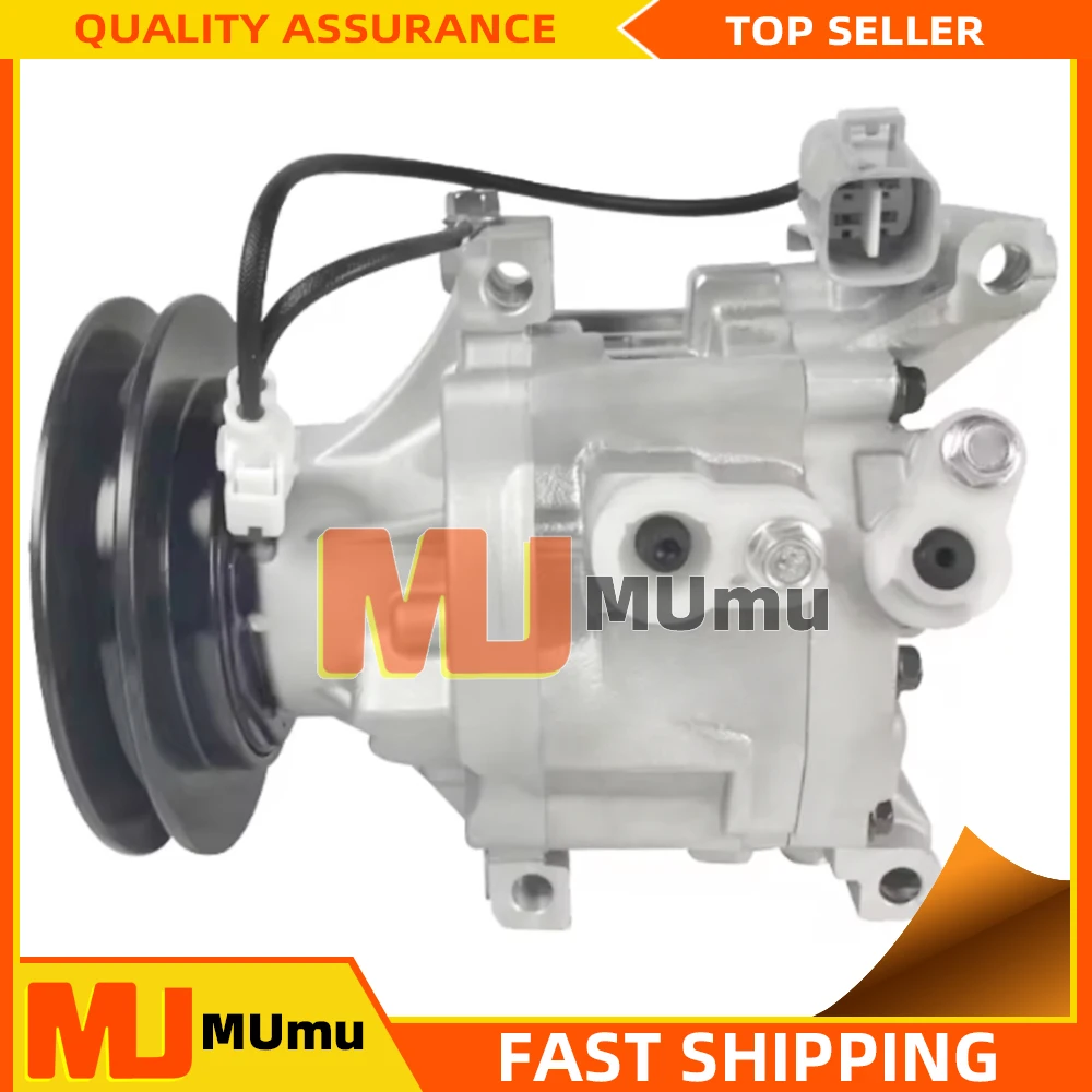 Air Conditioning AC Compressor SCSA06 For Kubota Tractor,John Deere 12V-122mm 6A671-97110 6244536M92 6251414M91 6251414M92