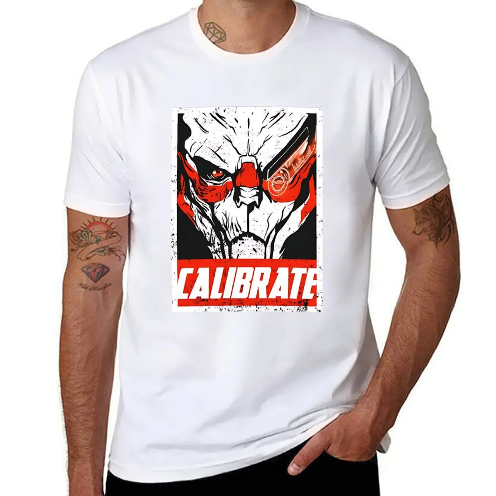 

Calibrate Like A Vakarian Mass Effect Bioware T-Shirt t shirts for man cotton funny t shirts for man graphic funny T-Shirt