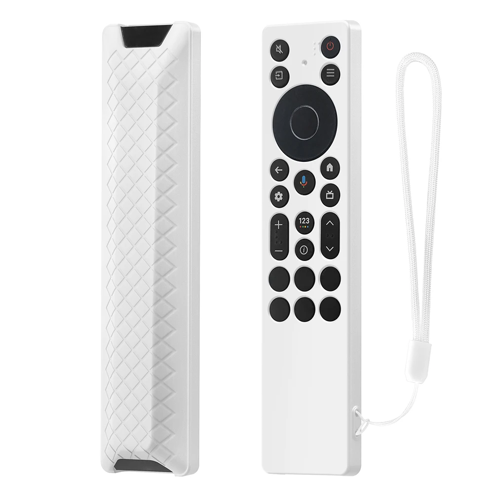 حافظة من السيليكون للتحكم عن بعد لـ TCL RC923A/RC813A غطاء حماية لجهاز التحكم عن بعد مقاوم للصدمات والغبار من السيليكون