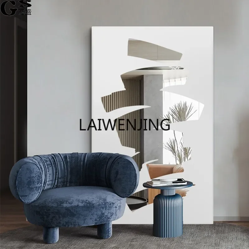 

MJY full body creative ins light luxury bedroom floor fitting mirror