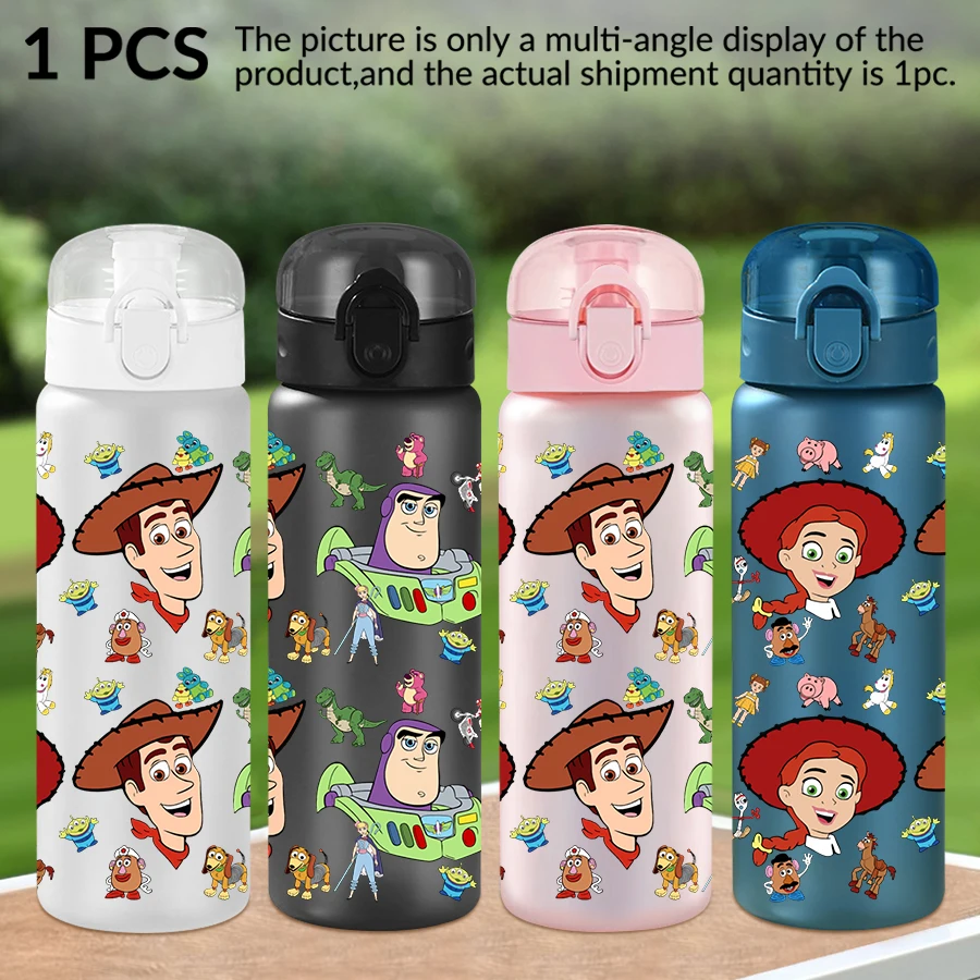 

1Pc Disney Cowboy Astronaut Pattern 26oz Plastic Water Bottle Outdoor Sports Water Cup Birthday/Homecoming Gift