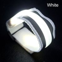 Accessories Arm Strap Adjustable Battery Luminous Armband LED Luminous Bracelet Night Running Armband Safety Reflective Belt