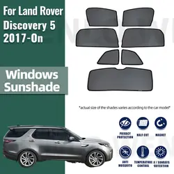 For Land Rover Discovery 5 L462 2017-2023 Car Sunshade Shield Front Windshield Frame Curtain Net Baby Rear Side Window Sun Shade