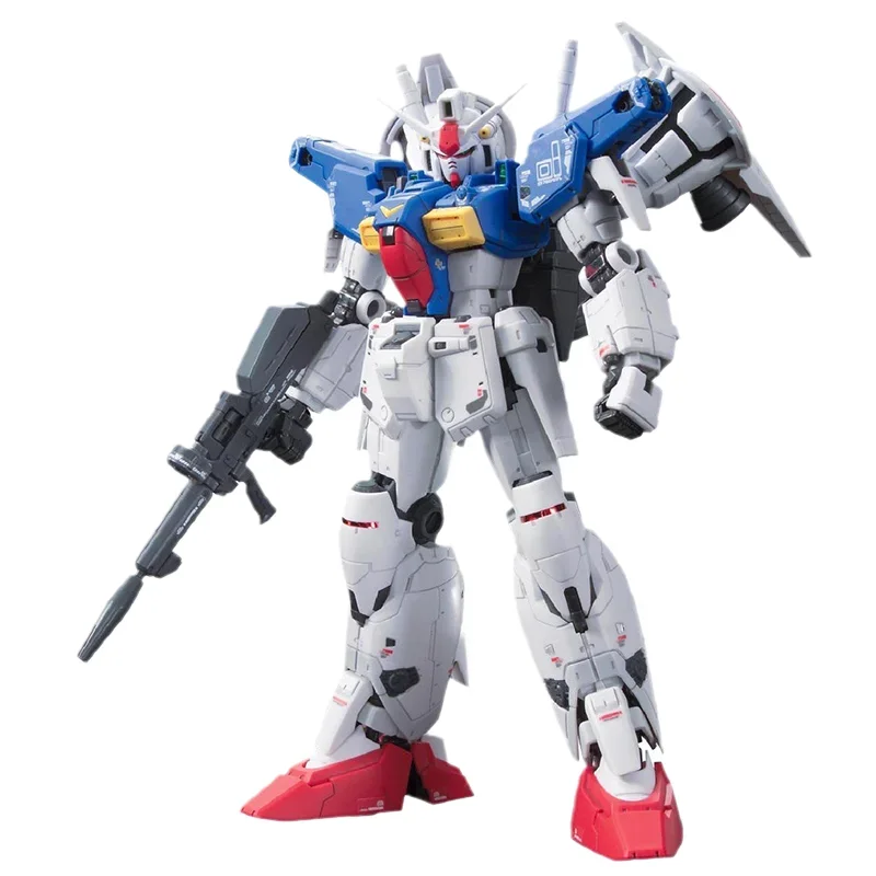 بقعة التسليم المباشر بانداي الأصلي أنيمي جاندام نموذج RG 1/144 جاندام GP01 و GP01Fb ألعاب تجميع شخصيات الحركة للأطفال