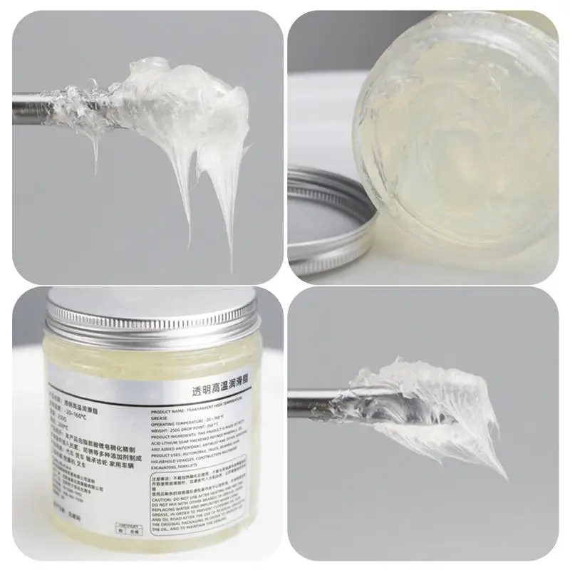 High Temperature Resistant Automotive Lubricating Grease Car Window Lubricant Easy To Apply For Vehicles Parts Door Maintenance