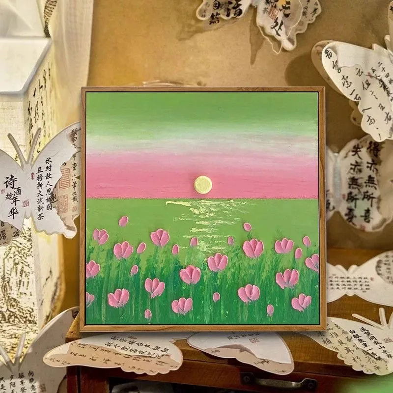 

A6142 Stretched Canvas Cat Art