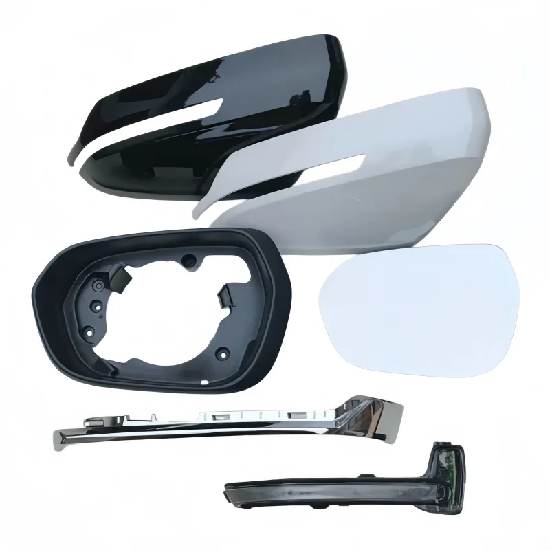 Heated Blind Spot Mirror Glass Frame Cover With Turn Signal Light For Geely Xingyue L Monjaro 2021-2024 Rearview Mirror