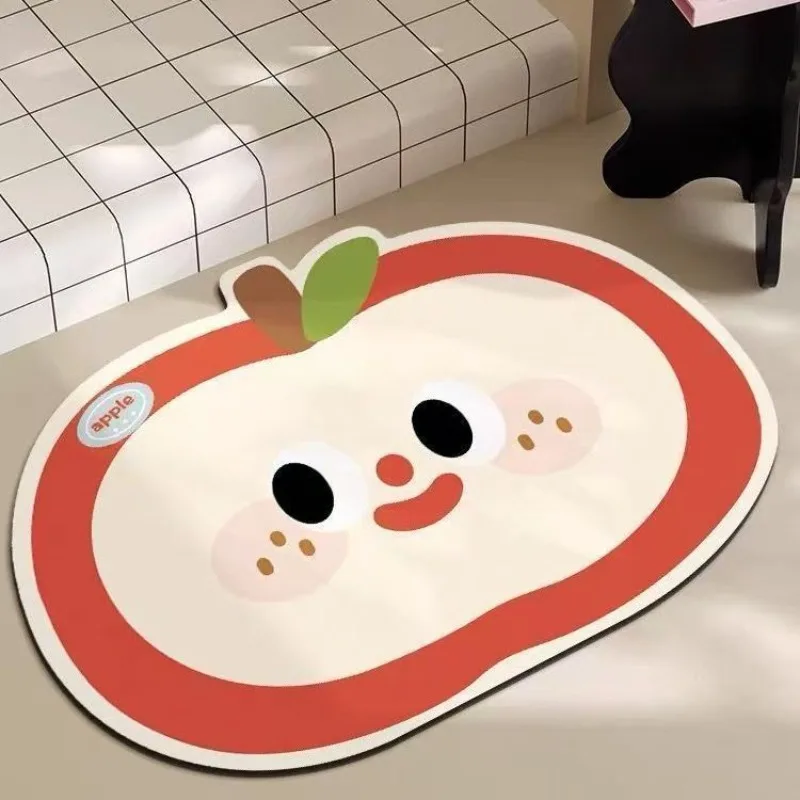 Bathroom absorbent diatom mud toilet  doormat toilet toilet floor mat toilet carpet