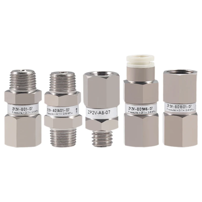 10 قطعة صمام منطق فراغ هوائي صمام أمان فراغ سلسلة ZP2V منع تسرب الهواء وصمام الإصدار ZP2V-A5A5 B5B5-03 05 07 #3