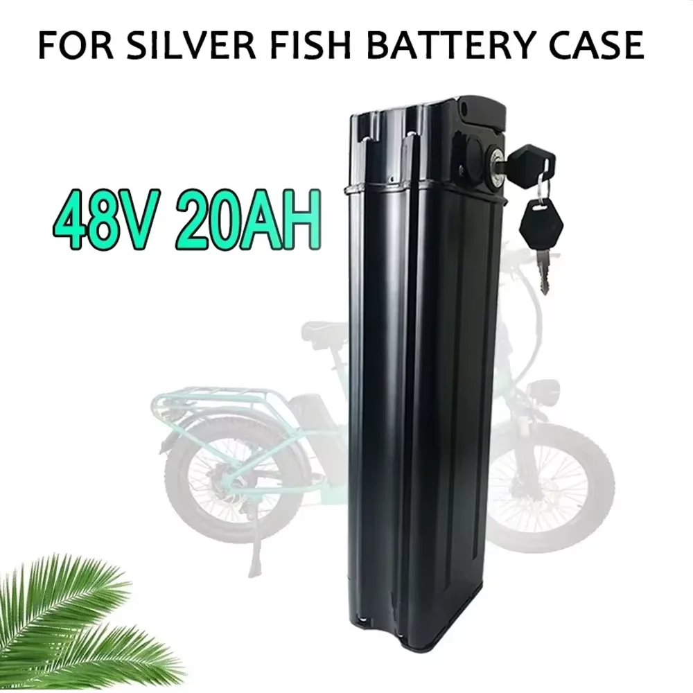 48V 20000mAh Lithium ion Battery Pack 20Ah Suitable for Silver Fish Battery Bicycle with Anti theft Lock Battery Pack