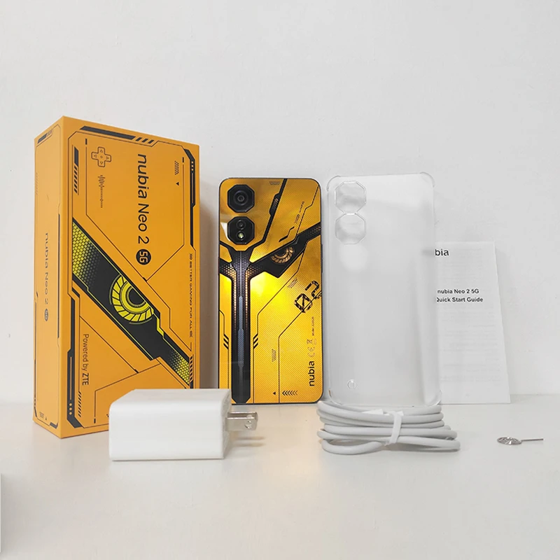 Nubia-Neo 2グローバルバージョンの携帯電話,高速充電,5gゲーミングフォン,6.72 fhdホール,120hz,6000mah,33w,NFC