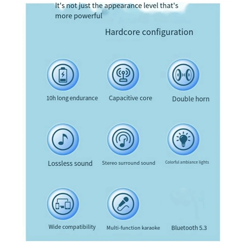 Portable Bluetooth 5.3 Speaker System With 2 Wireless Microphones Home Singing Speaker Durable Pink