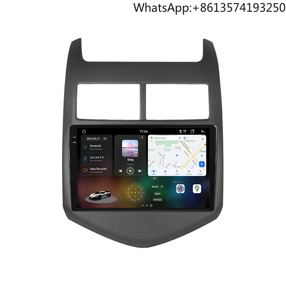

3D Real-time Dynamic Driving Head Unit for Chevrolet Aveo 2011-2013 Carplay QLED Car GPS Navigation Radio Android
