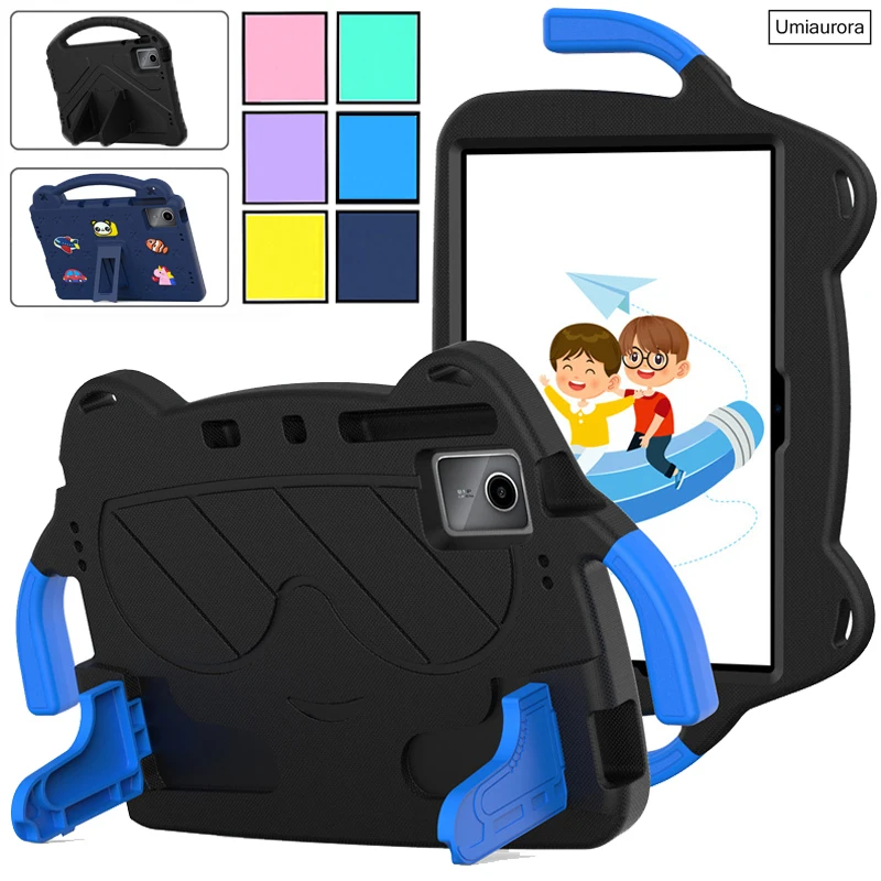 

For Lenovo P11 Plus 11 inch TB-J607F J606F P11 Pro 11.2 TB132FU 11.5" TB350FU J716F Kids Shockproof Tablet Case Stand EVA Funda