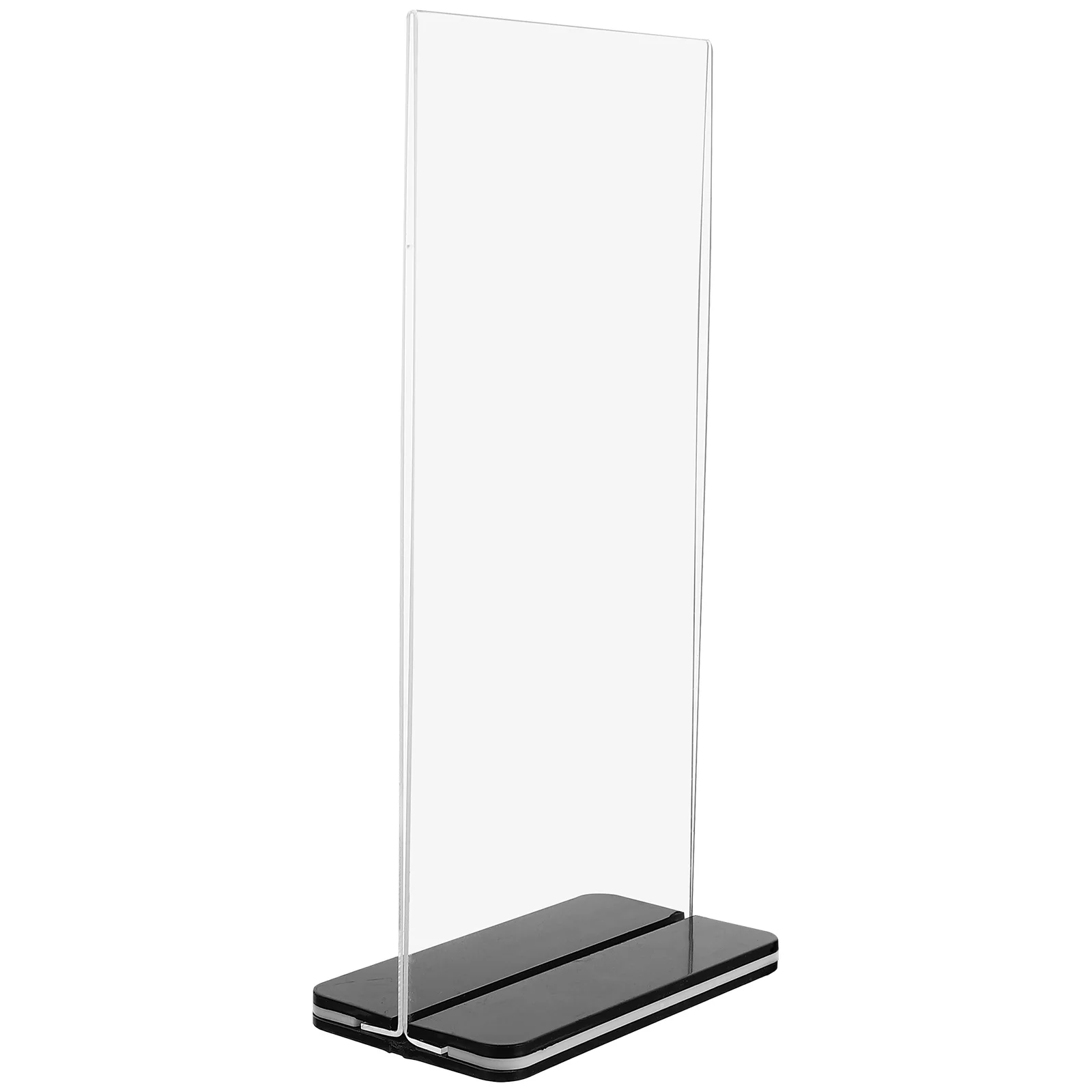 

Display Board Paper Holder Stand Acrylic Stands Sign Clear Poster Table Top for Flyer