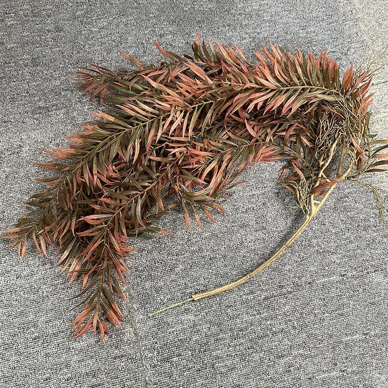 Künstliche Weinrebenpflanzen, persisches Blatt, zum Aufhängen, Rattan, Wandbehang für Wohnzimmer, Hochzeit, Dekoration, Outdoor, Garten, gefälschte Pflanzen – Detail 5
