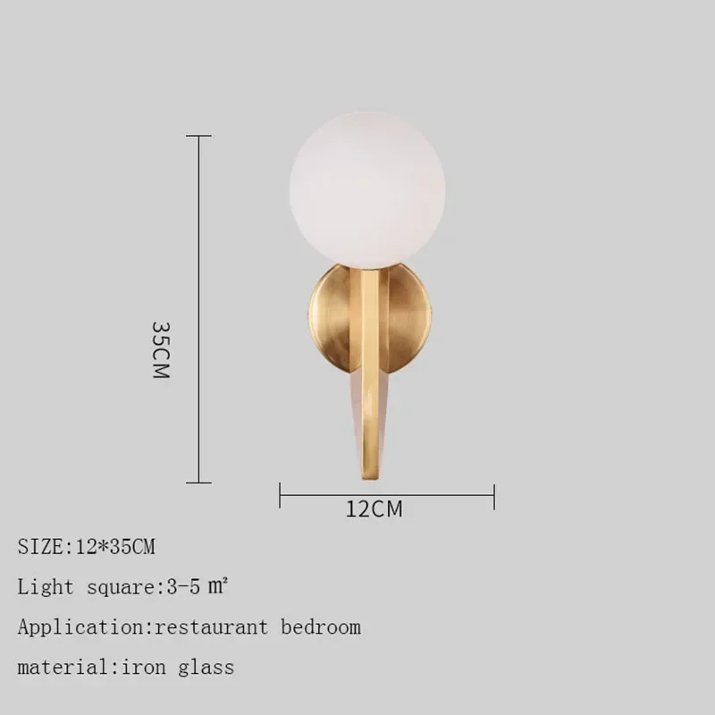 Nordic Minimalist Style Creative Golden Note Wall Light Living Room Bedroom Study Light Luxury Decoration Lighting Wall Lamp