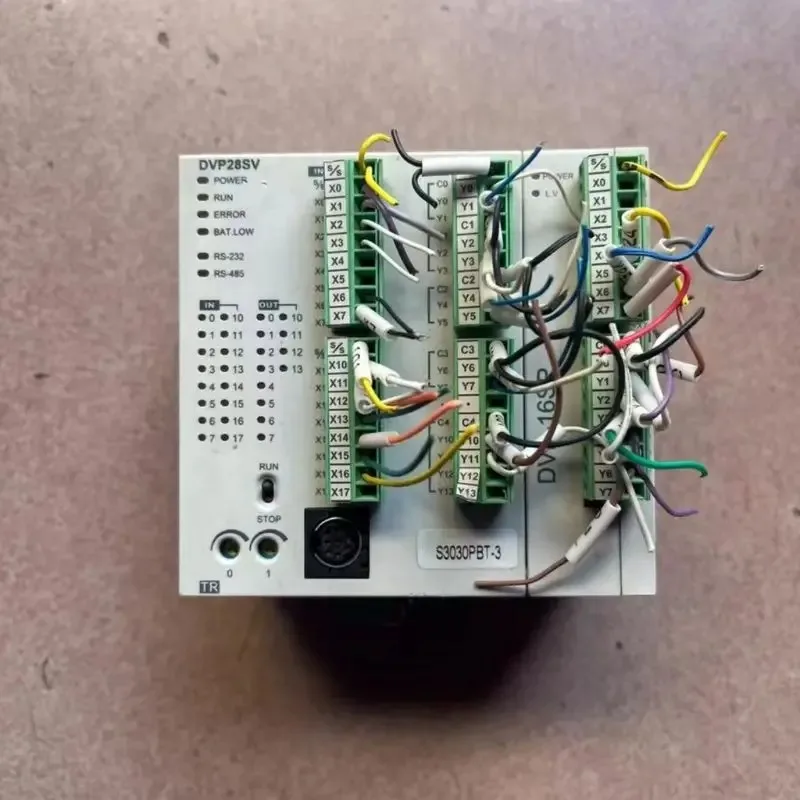 for90% new, Delta PLC, DVP28SV11T， Beautiful condition, good testing, fast delivery