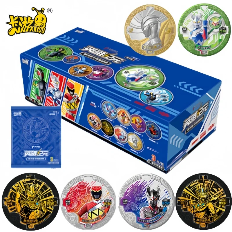 

KAYOU натуральная коллекция героев Ultraman Era медаль Ultraman Kamen Rider Super Sentai аниме периферийные устройства детские подарки