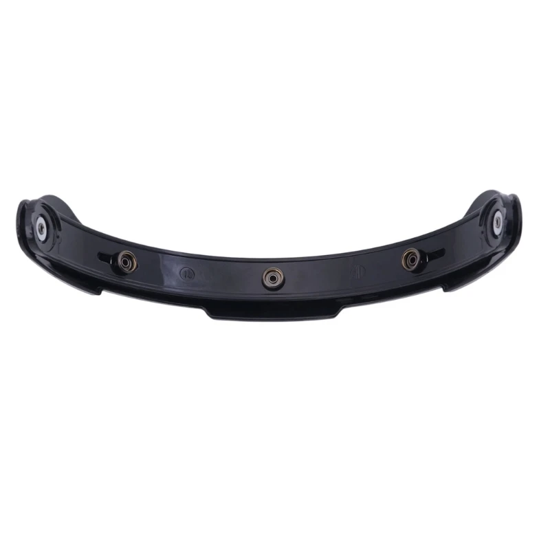 P9FD Three-Snap Helmet Lens with Curved Profile and Black Band Set