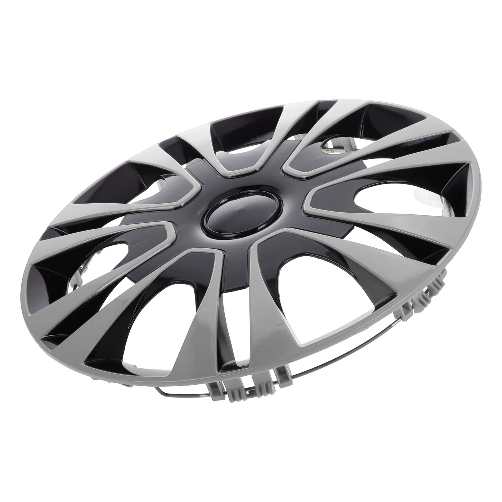 

13 Inch Universal Wheel Cover Tire Hat Decoration Car Rim Center Caps Black Hubcaps Waterproof Stylish Design Durable PP