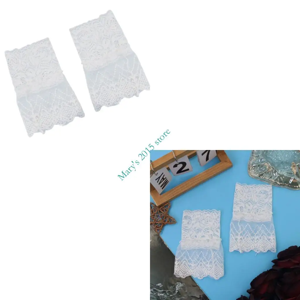 E15F Delicate kanten polsband Gevoelige huidvriendelijke polsband voor woon-werkverkeer