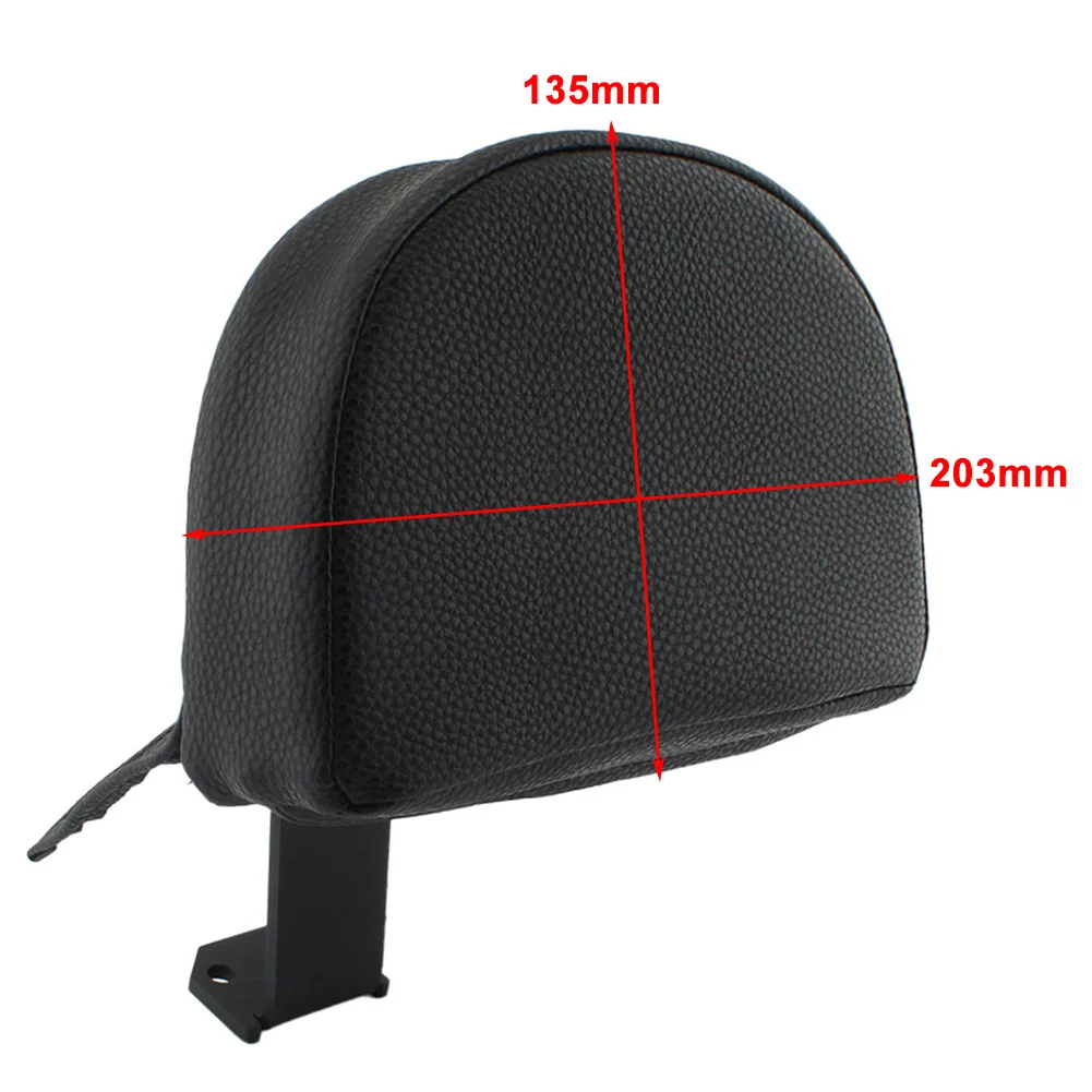 Motorbike Rider Backrest Sissy Bar Driver Cushion Pad Kit For BMW R18 Bagger Transcontinental