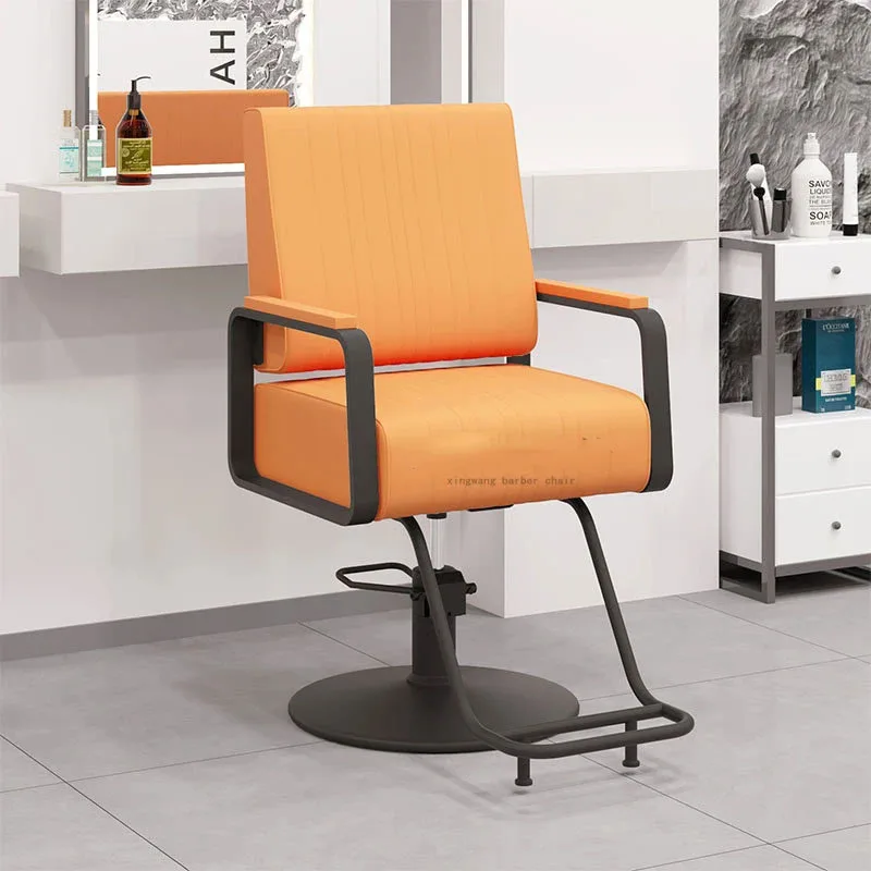 Footrest Hydraulic Barber Chair Compact Industrial Salon Chair Multifunctional Large Capacity Friseurstuhl Salon Furniture