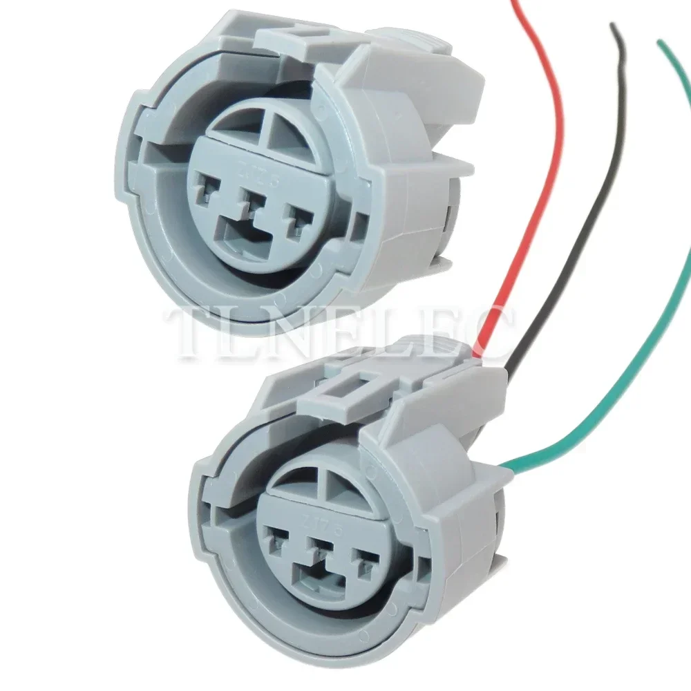 3 Pin Way Car Sealed Connector With Wires Auto Direction Machine Wire Socket For Honda Accord CR-V XR-V 6189-0481 6189-0154