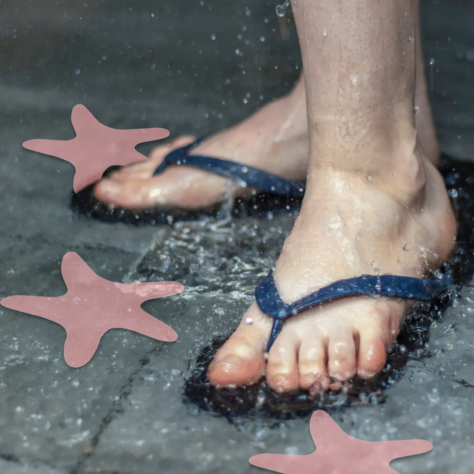 

24 Pcs Anti slip Stickers for Bathtub Kids Decals Non skid Bathroom Wall Children Household Patterns Strong Adhesion